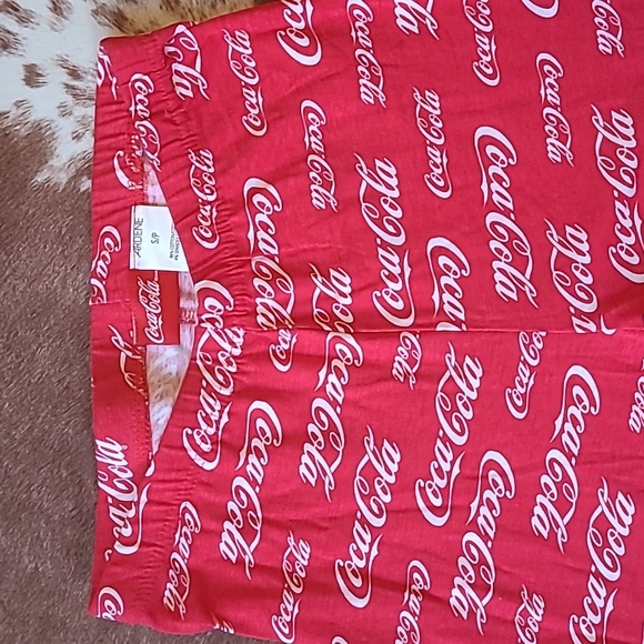 🌷 Retro Coca Cola Biker Shorts Size Small - Picture 2 of 5